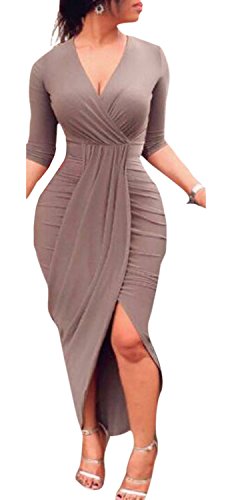 Plus Size Club Dresses for Women Party Night Bodycon Prom Ball Gown Wedding Guest Bridesmaid Midi Dress - Image 3