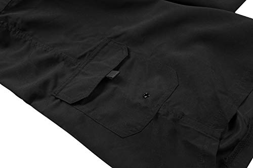 ATTRACO Women Swim Shorts Active Swim Board Short Long Swimsuit Shorts Black M - Image 8