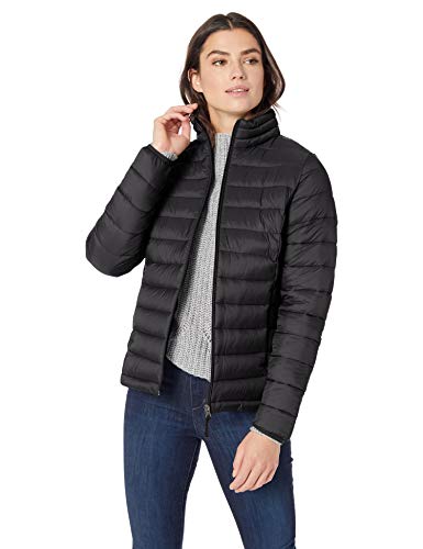 Amazon Essentials Women's Lightweight Long-Sleeve Water-Resistant Puffer Jacket (Available in Plus Size)