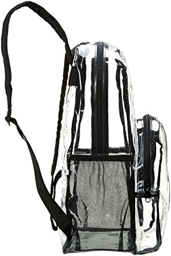 Amazon Basics School Backpack, Clear, School Backpack - Image 5