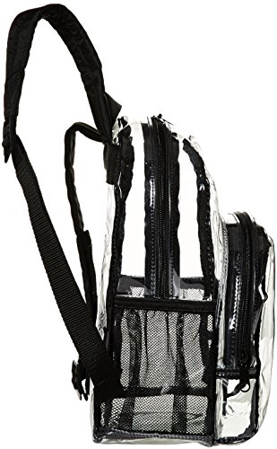 Amazon Basics Stadium Approved Mini Transparent Backpack Bag - Clear - Image 5