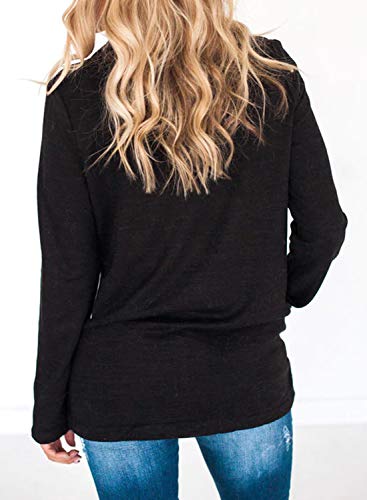 ASYOLY Women's Long Sleeve Open Front Cardigans Chunky Knit Draped Sweaters Outwear Coat with Pockets - Image 3