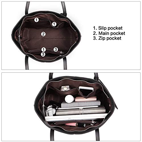 BOSTANTEN Valentine's Day Women Handbag Genuine Leather Tote Bag Shoulder Purses - Image 6