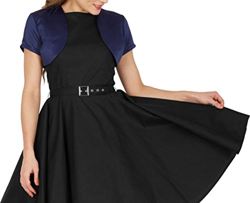 BlackButterfly Satin Bolero Shrug - Short Sleeve - Image 5