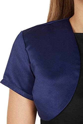 BlackButterfly Satin Bolero Shrug - Short Sleeve - Image 6