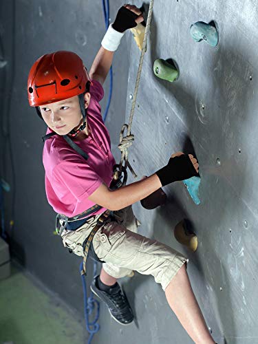 Blulu Fingerless Warm Gloves with Thumb Hole Cozy Half Fingerless Driving Gloves Knit Mittens for Men, Women - Image 8