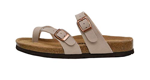 CUSHIONAIRE Women's Luna Cork footbed Sandal with +Comfort - Image 3