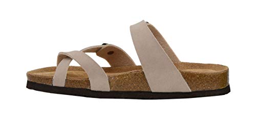 CUSHIONAIRE Women's Luna Cork footbed Sandal with +Comfort - Image 5