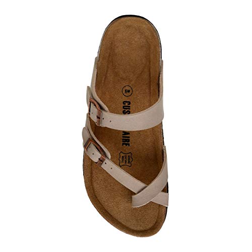CUSHIONAIRE Women's Luna Cork footbed Sandal with +Comfort - Image 6