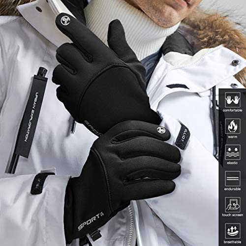 Cevapro Winter Gloves Touch Screen Gloves Cold Weather Warm Gloves for Hiking Running Cycling Climbing - Image 6