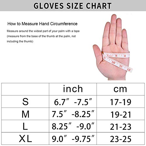 Cevapro Winter Gloves Touch Screen Gloves Cold Weather Warm Gloves for Hiking Running Cycling Climbing - Image 8