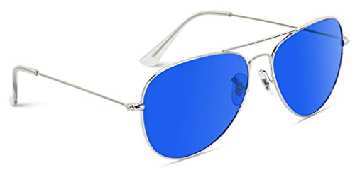 WearMe Pro Classic Aviator Style Metal Frame Sunglasses - Image 4