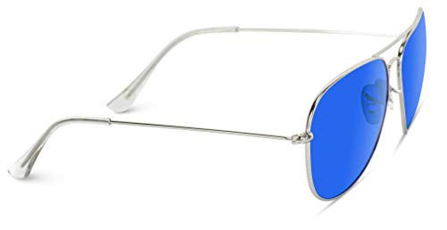 WearMe Pro Classic Aviator Style Metal Frame Sunglasses - Image 5