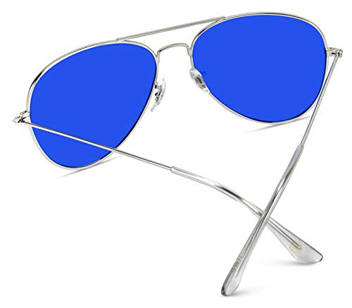 WearMe Pro Classic Aviator Style Metal Frame Sunglasses - Image 6