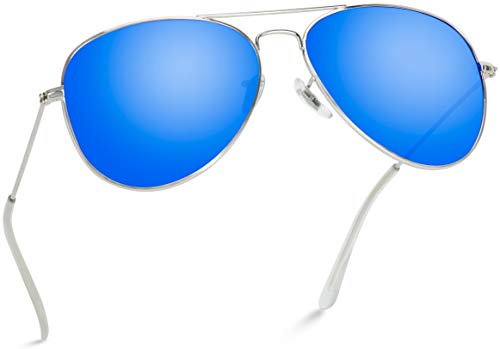WearMe Pro Classic Aviator Style Metal Frame Sunglasses