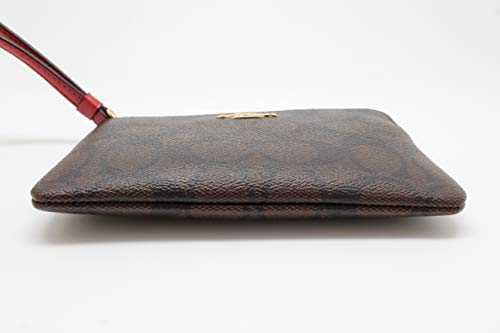 COACH Boxed Metallic Signature Corner Zip w/Stripe - Image 5