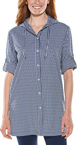 Coolibar UPF 50+ Women's Iztapa Beach Shirt - Sun Protective - Image 3