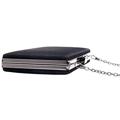Create Fashion Women's Clutch Evening Bag Sparkling Fabric For Party Wedding - Image 3