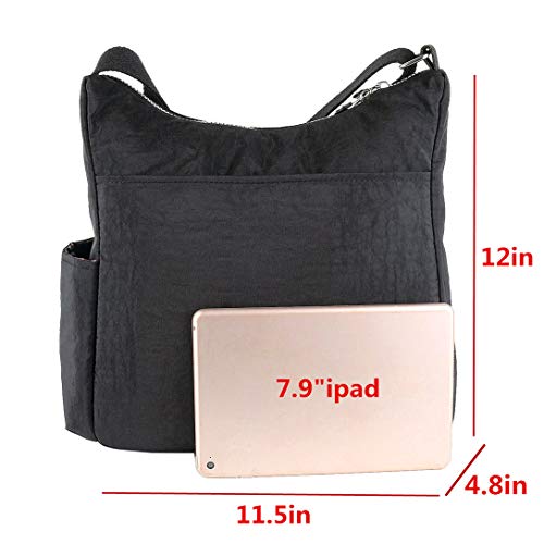 MHCNLL Crossbody Bag with Anti Theft RFID Pocket - Women Lightweight Water-Resistant Purse - Image 5