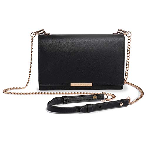 Katloo Small Crossbody Purse Shoulder Bag Leather Cell Phone Wallet Clutch Purse for Women Tote Handbag with Adjustable…