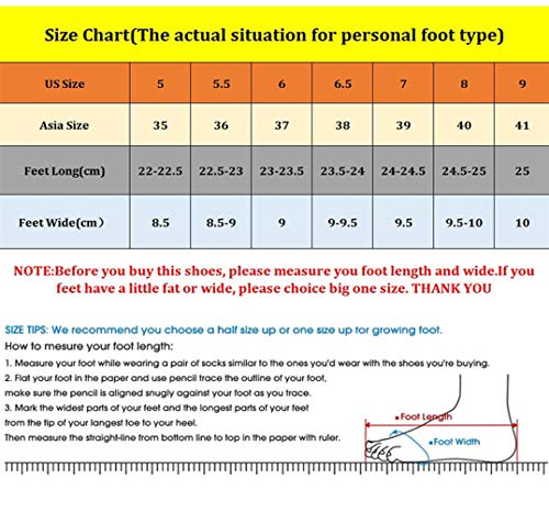 DADAWEN Women's Platform Lace-Up Wingtips Square Toe Oxfords Shoe - Image 6