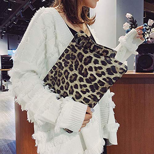 Dolce Na Womens Oversized Clutch Bag Purse Pu Leather Evening Wristlet Handbag - Image 8
