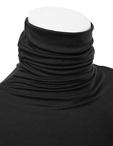 FASHIONOLIC Womens Premium Long Sleeve Turtleneck Lightweight Pullover Top Sweater (S-3X, Made in USA) - Image 5