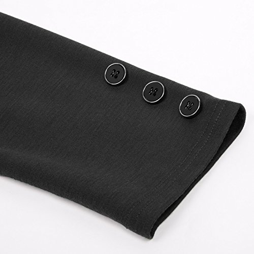 GRACE KARIN Women Retro 3/4 Sleeve Work Office Business Pencil Dress with Belt - Image 7