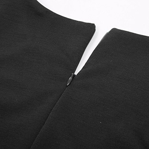 GRACE KARIN Women Retro 3/4 Sleeve Work Office Business Pencil Dress with Belt - Image 8