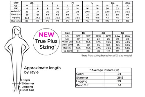 HUE Women's Cotton Ultra Legging with Wide Waistband, Assorted - Image 4