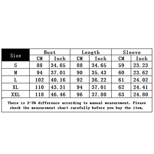 Halife Women's Summer Fall Short Sleeve Long Sleeve Lace Hem T-Shirt Loose Dress with Pockets - Image 4