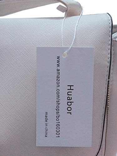 Huabor Women Fashion Backpack purse Ladies Shouder Bag Cute Girls Teen PU Leather Trave Bag (Beige) - Image 7