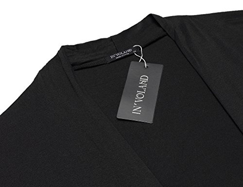 IN'VOLAND Women's Plus Size Cardigan Long Sleeve Open Front Drape Cardigans Lightweight Long Duster(L-5XL) - Image 7