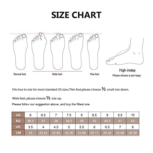 JENN ARDOR Women's Kitten Heel Pumps Ladies Closed Pointed Toe D'Orsay Ankle Strap Dress Stiletto - Image 6