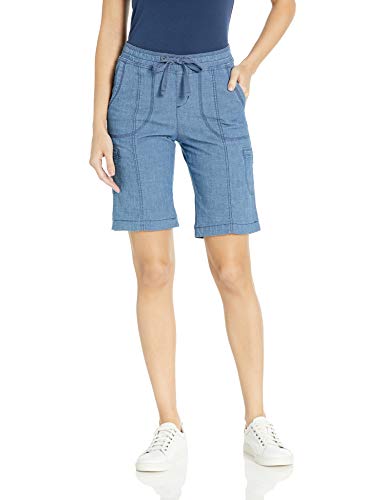 Lee Women's Flex-to-go Relaxed Fit Pull-on Cargo Bermuda Short