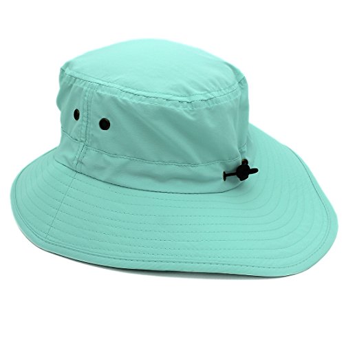 LLmoway Women Lightweight Safari Sun Hat Quick Dry Fishing Hat with Strap Cool - Image 5