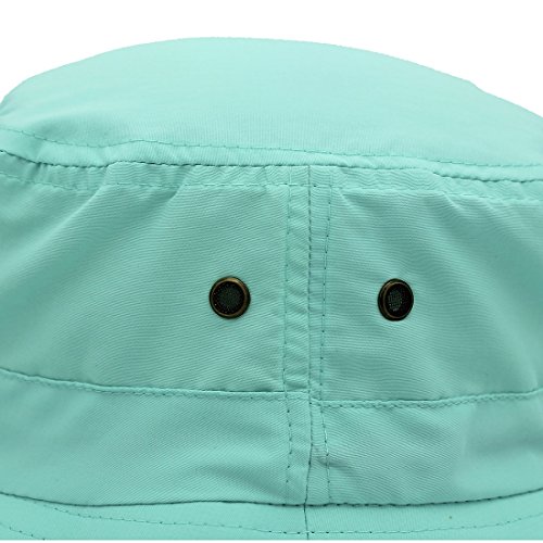 LLmoway Women Lightweight Safari Sun Hat Quick Dry Fishing Hat with Strap Cool - Image 6