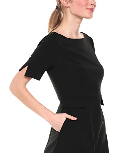 Amazon Brand - Lark & Ro Women's Short Sleeve Bateau Neck Sheath Dress with Pockets - Image 4