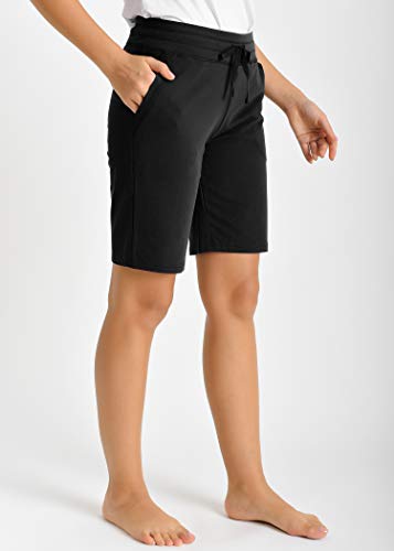 Latuza Women's Cotton Jersey Bermuda Shorts with Pockets - Image 3