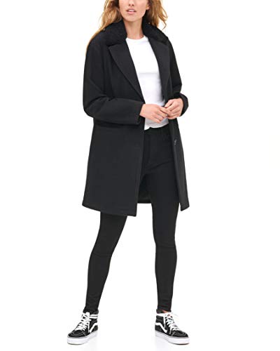 Levi's Women's Wool Blend Sherpa Collar Top Coat - Image 5