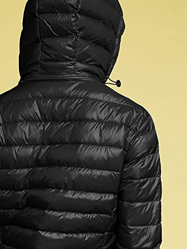 Lock and Love Women's Ultra Light Weight Packable Down Jacket with Removable Hoodie - Image 5