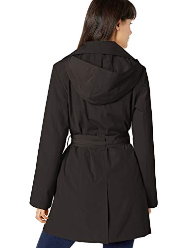 LONDON FOG Women's Double Lapel Mid Length Trench Coat - Image 4