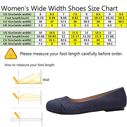 flat shoes wide width