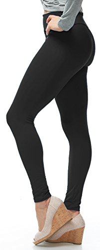 LMB High Waisted Leggings for Women Tummy Control - Extra Soft Fabric, Perfect for Lounging, Yoga, Casual and Formal… - Image 4