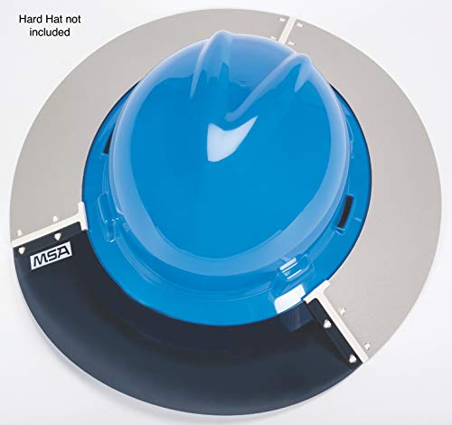 MSA 697410 V-Gard Sun Shield - Standard V-Gard Hat/Full Brim Attachment, Polyurethane Brim Extender, Smoke-Tinted Lexan… - Image 3