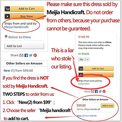 Meijia Handicraft Meijia Prom Dress Strap Evening Ball Gowns For Wedding Me066 - Image 3