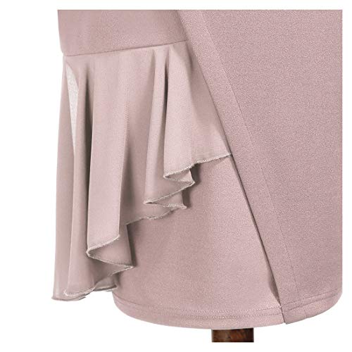 Miusol Women's Vintage Half Collar Slim Style Party Pencil Dress - Image 8