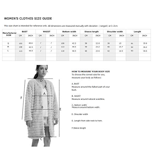 NEW DANCE Women's Short Faux Fur Coat Long Sleeve Luxury Pink Winter Parka Outwear - Image 8