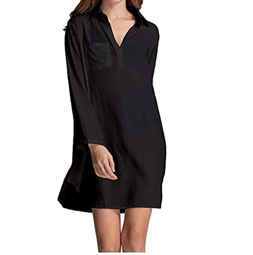 NFASHIONSO Women's Swimsuit Beach Cover Up Shirt Bikini Beachwear Bathing Suit Beach Dress - Image 5