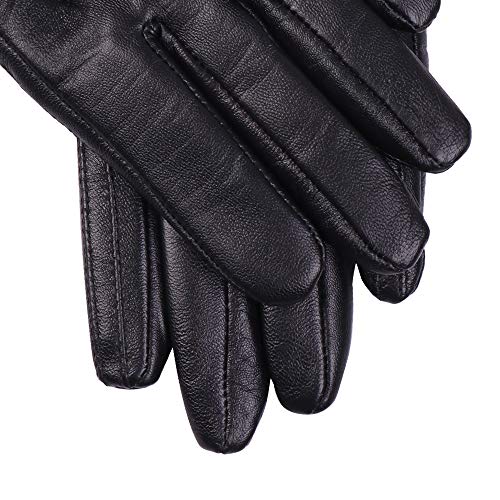 Nappaglo Nappa Leather Gloves Warm Handmade Curve Lambskin for Women - Image 5